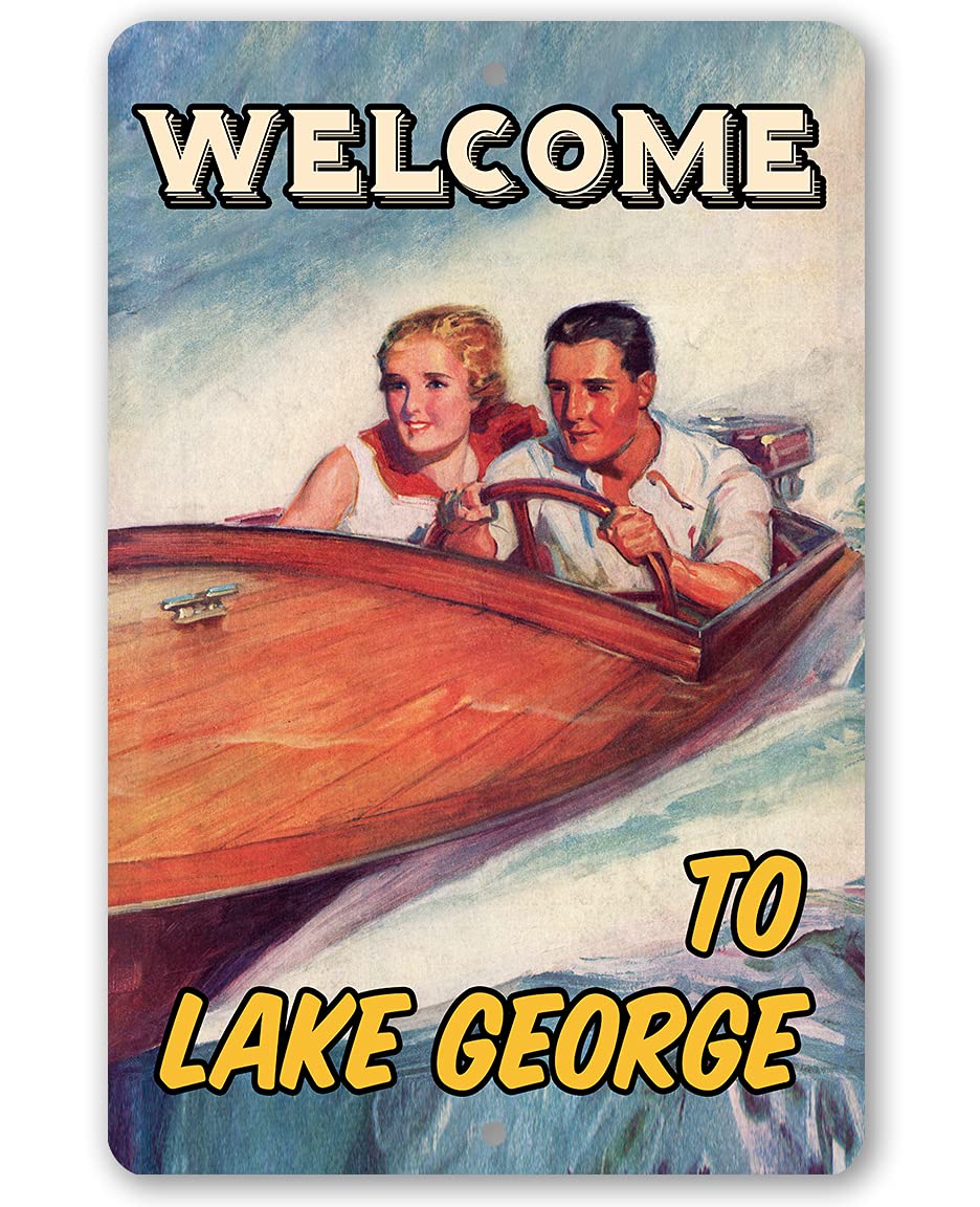 Fishing Boat Aluminum - Personalized Fast Boat Vintage - Classic