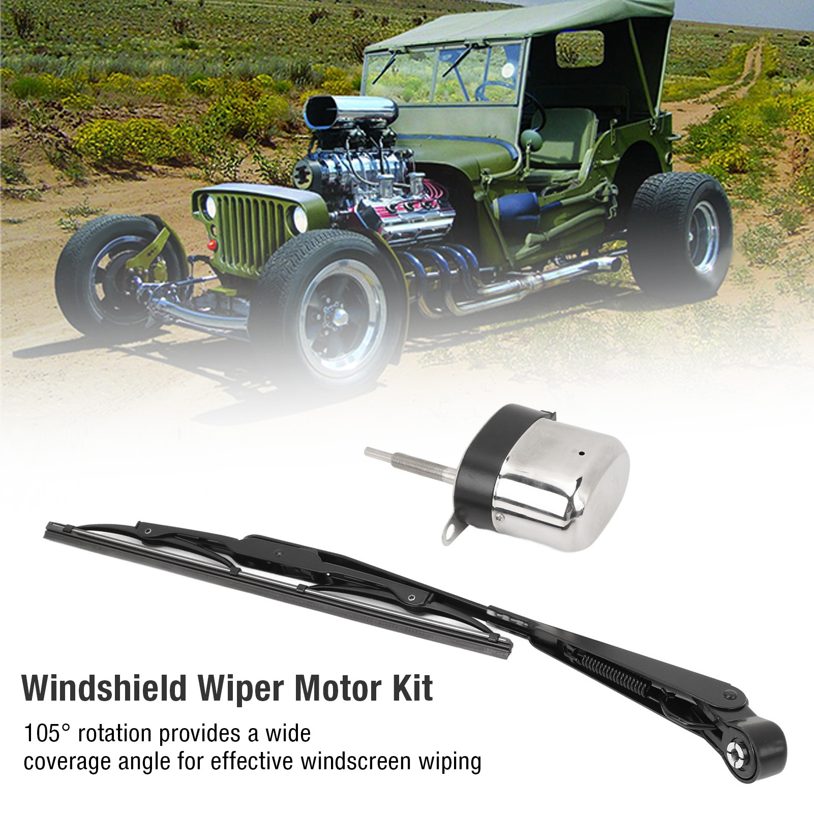 Electric Motor Windshield Wipe - Fishing Boat Outboard Motor ulasan dan harga