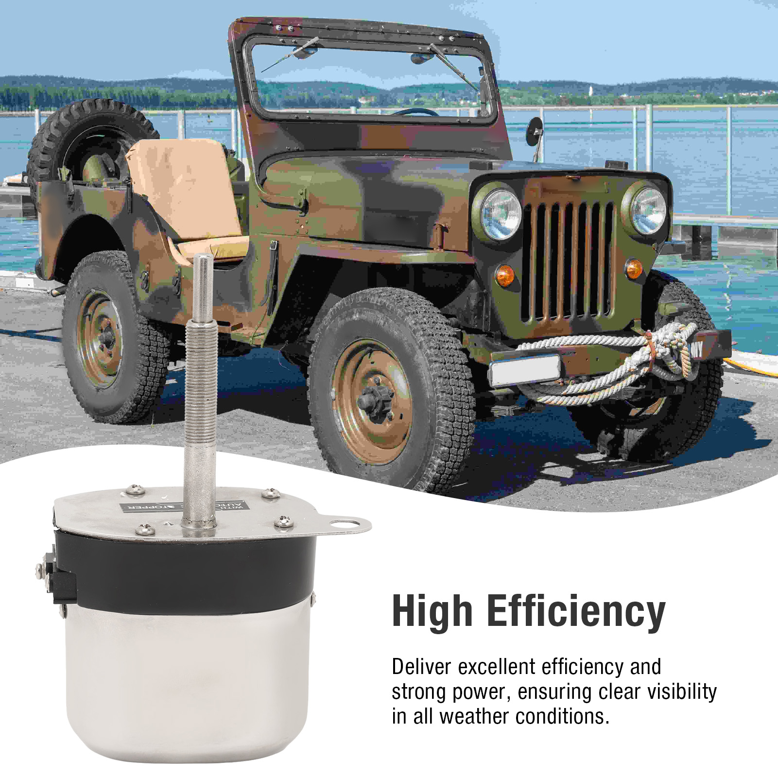 Electric Motor Windshield Wipe - Fishing Boat Outboard Motor ulasan dan harga