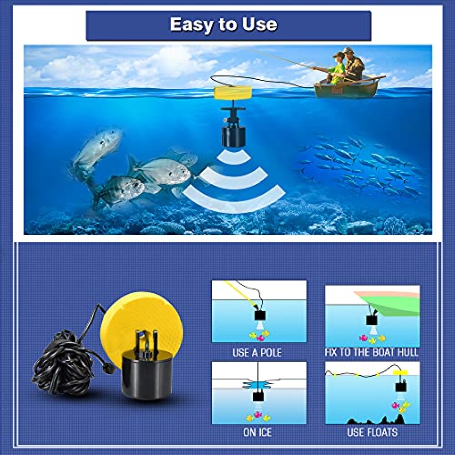Kayak Portable Fish Depth Find - Fishing Boat Depth Finder ulasan dan harga