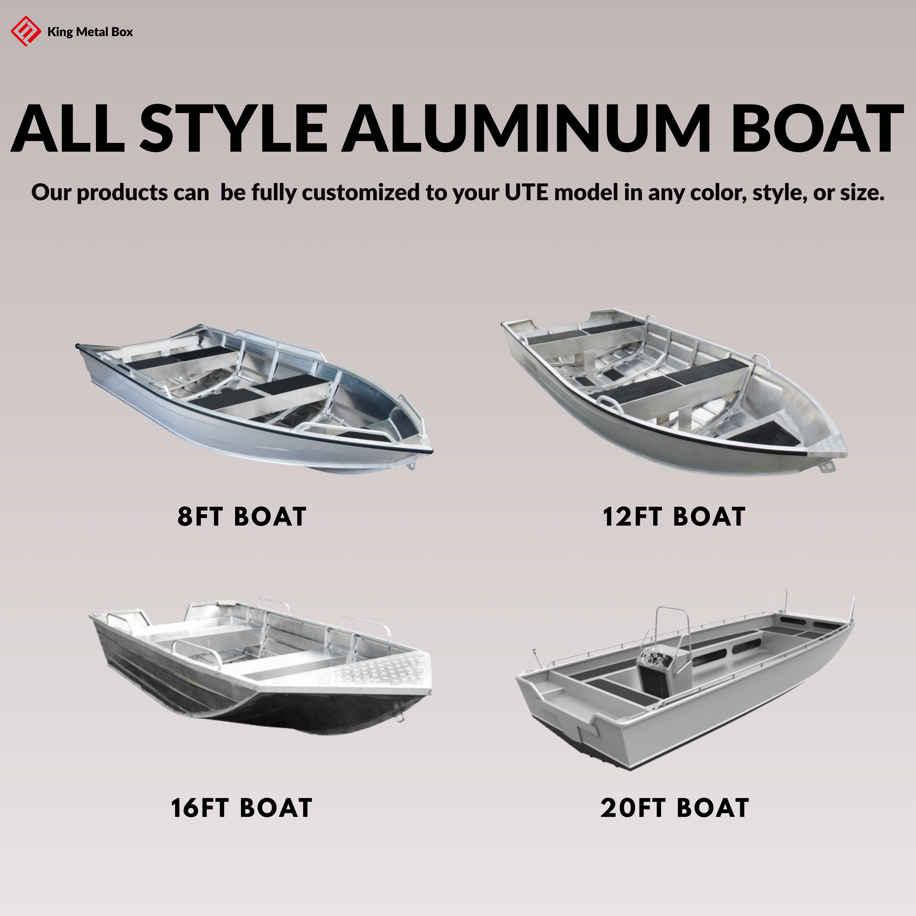 3.3M Aluminum Jon Boat with Ou - Fishing Boat Aluminum ulasan dan harga