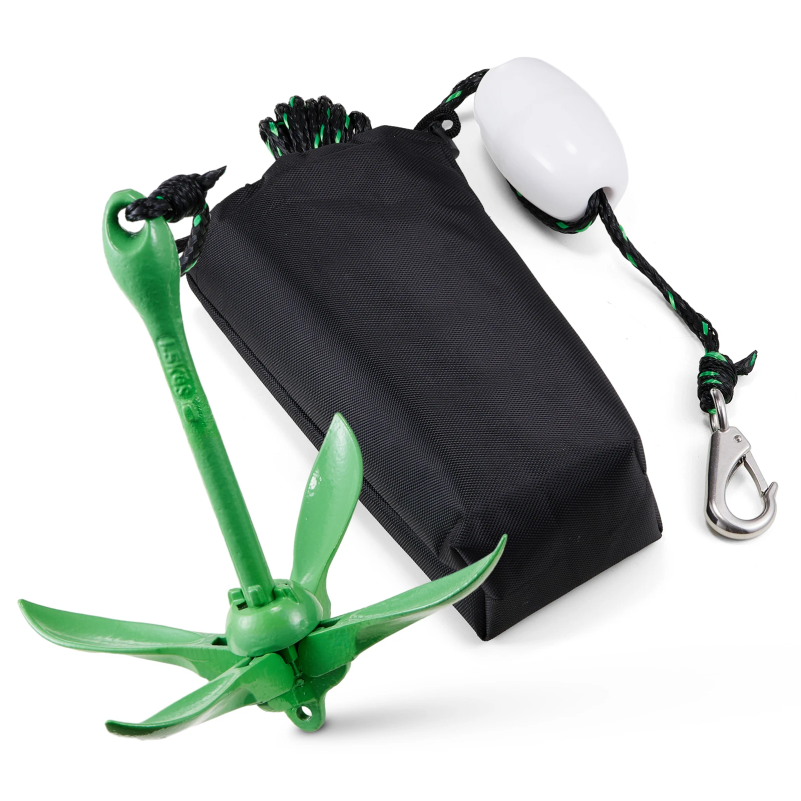 Kayak Anchor Kit 3.5 lb Paddle - Fishing Boat Anchor ulasan dan harga