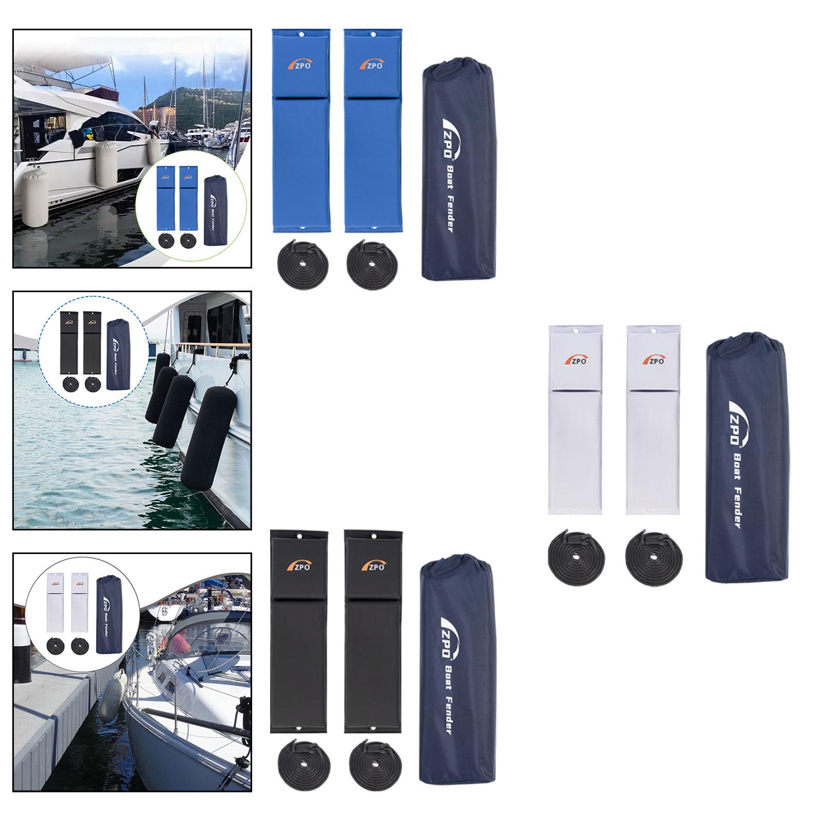2Pcs Flat Boat Fender with Rop - Fishing Boat Paddle ulasan dan harga