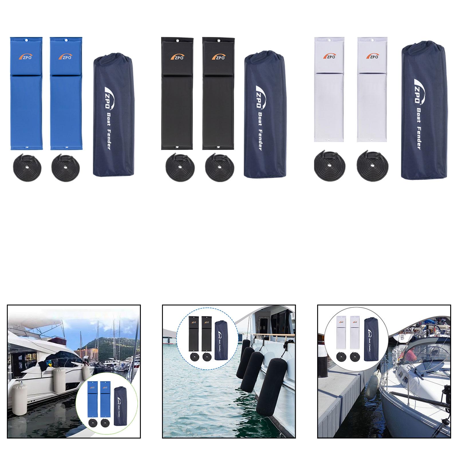2Pcs Flat Boat Fender with Rop - Fishing Boat Paddle ulasan dan harga