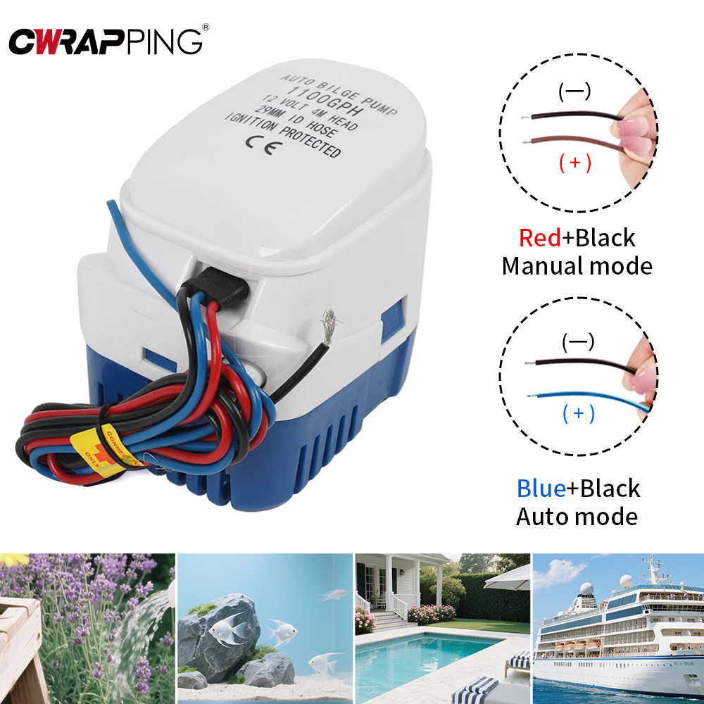 Car RV Bilge Pump for Boats Ac - Fishing Boat Bilge Pump ulasan dan harga