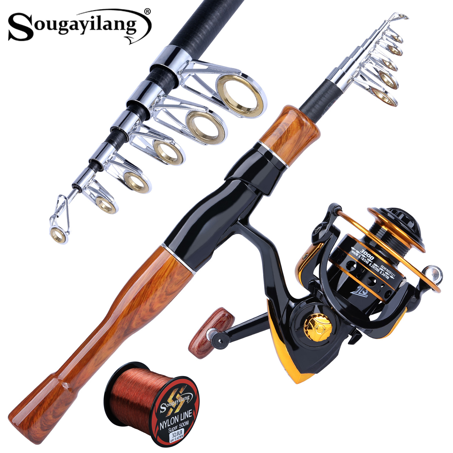 Sougayilang Fishing Rod Reel C - Fishing Boat Fiberglass ulasan dan harga