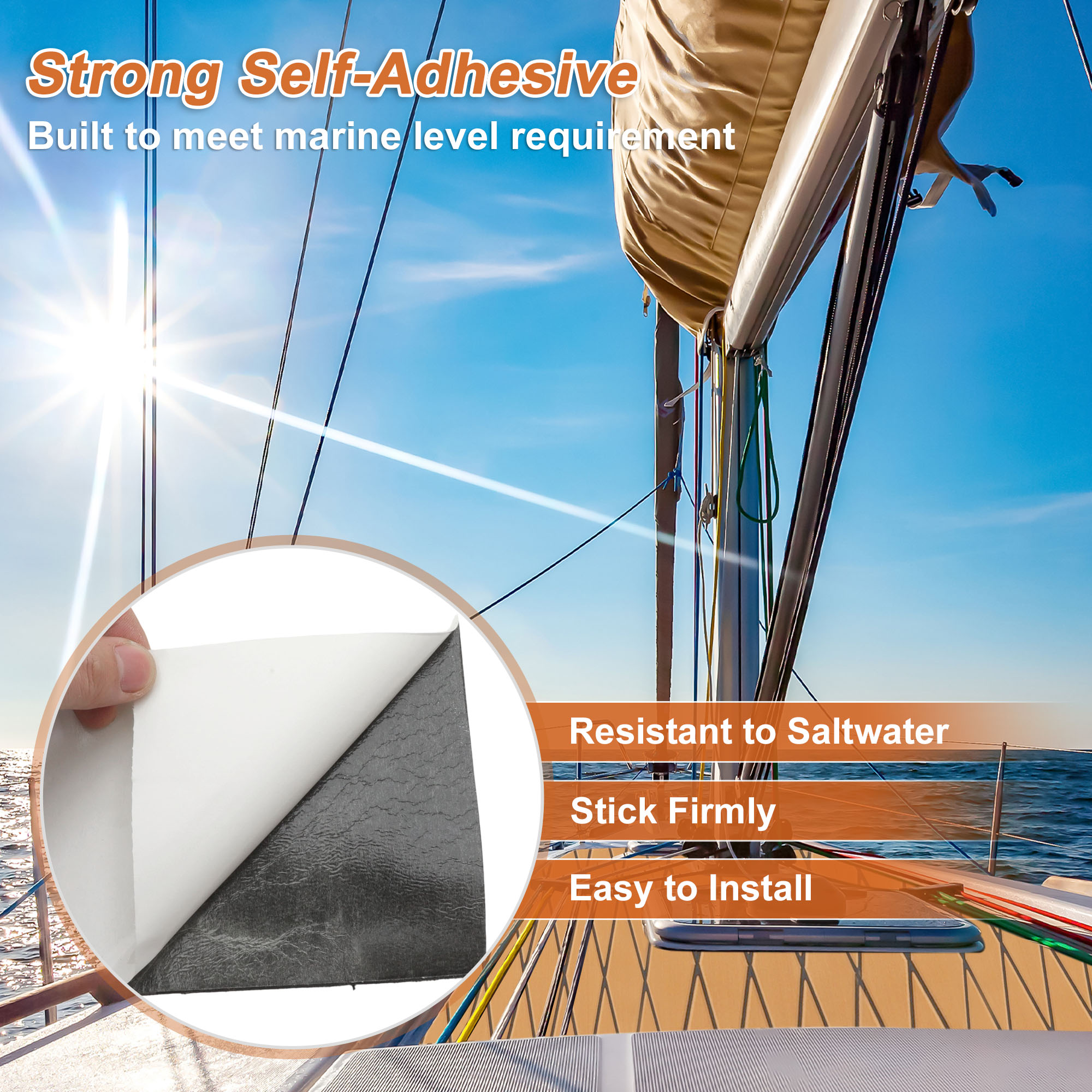 UXCELL 2440X400X6mm Self-Adhes - Fishing Boat Fiberglass ulasan dan harga