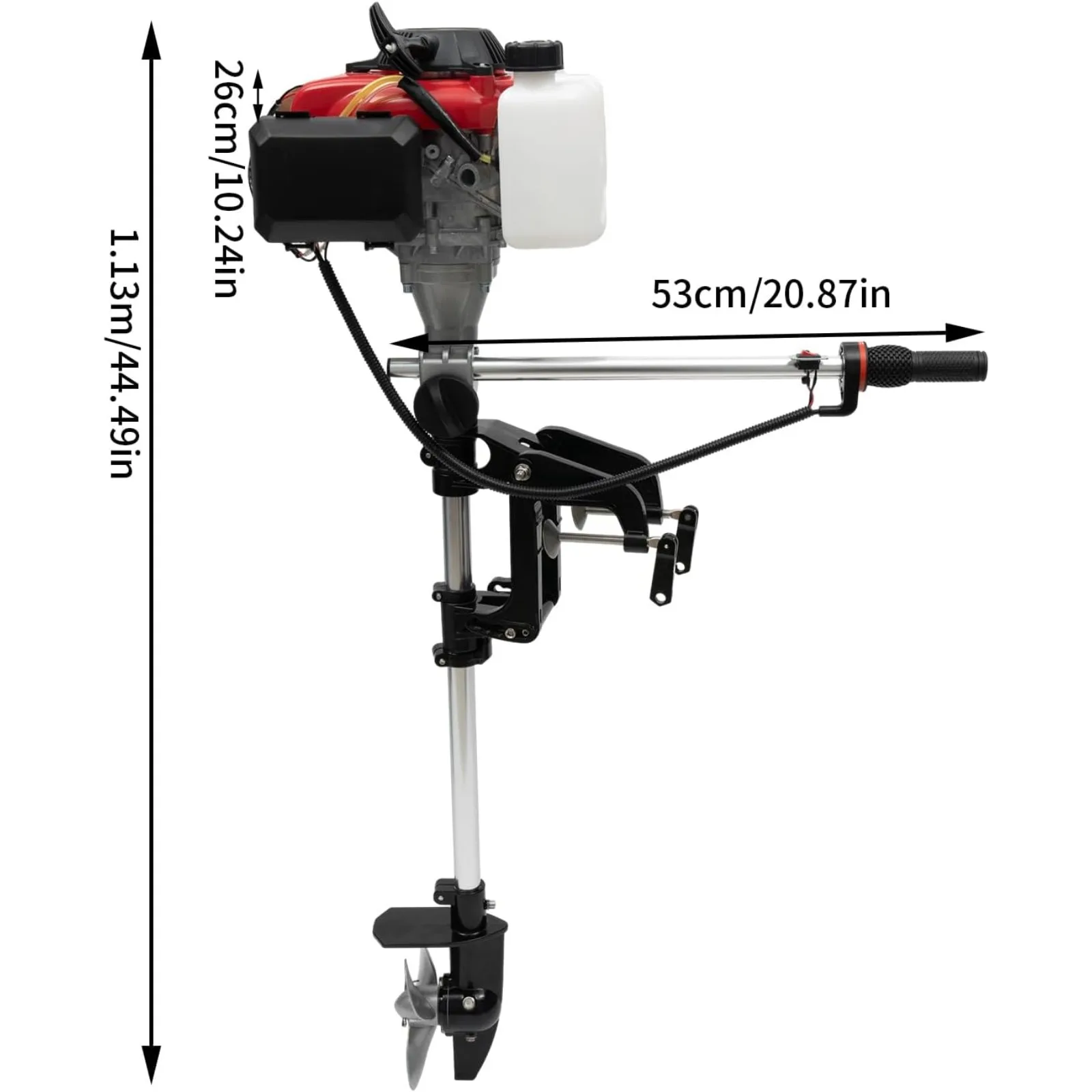 4-Stroke 4HP Boat Outboard Mot - Fishing Boat Outboard Motor ulasan dan harga