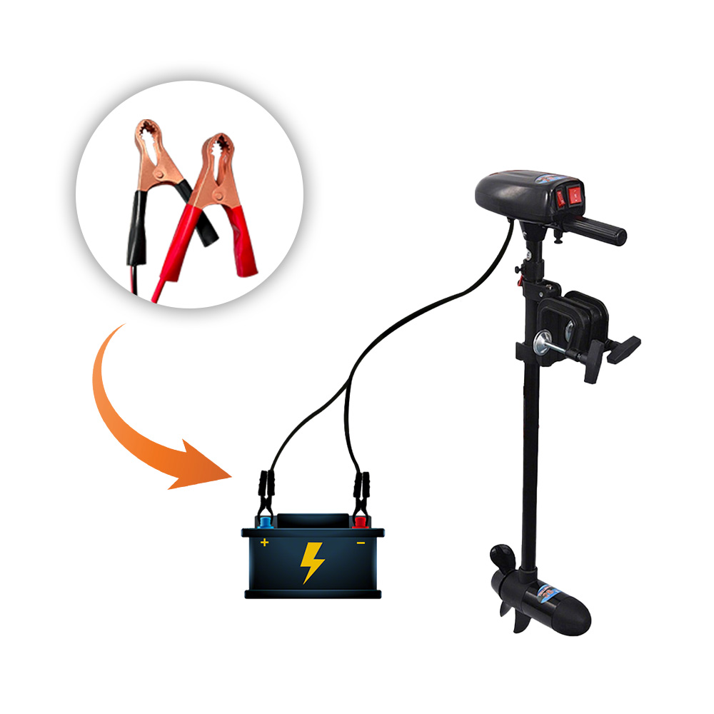 SAVAGE MARINE 12V 28LB Electri - Fishing Boat Trolling Motor ulasan dan harga