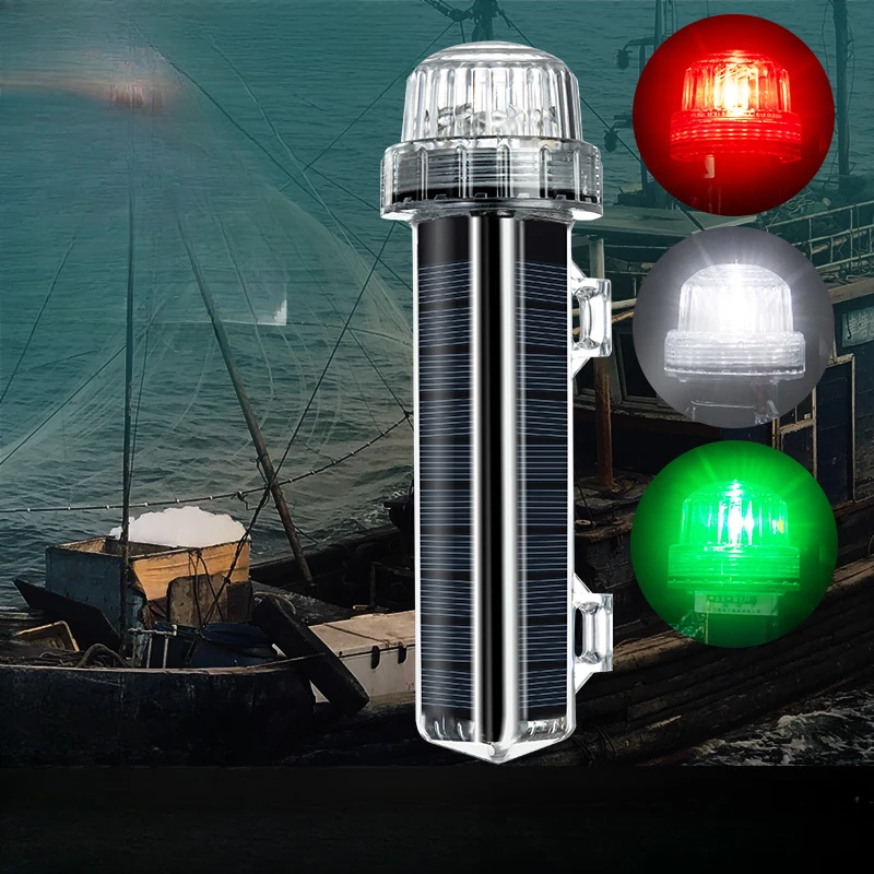 New Solar Ocean Signal Light N - Fishing Boat Trailer ulasan dan harga