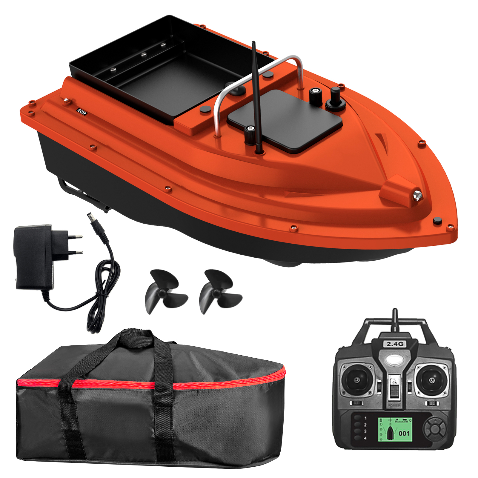 D16E GPS Fishing Bait Boat wit - Fishing Boat Gps ulasan dan harga