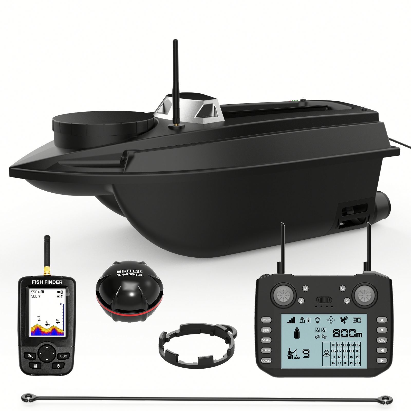 2024 Flytec New V030 RC Fishin - Fishing Boat Gps ulasan dan harga