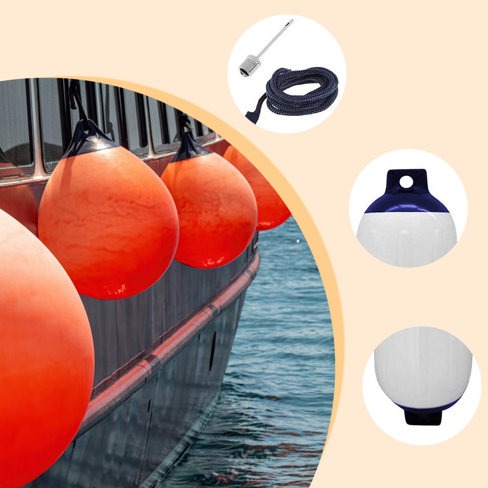 4Pcs Boat Fenders, Boat Access - Fishing Boat Inflatable ulasan dan harga