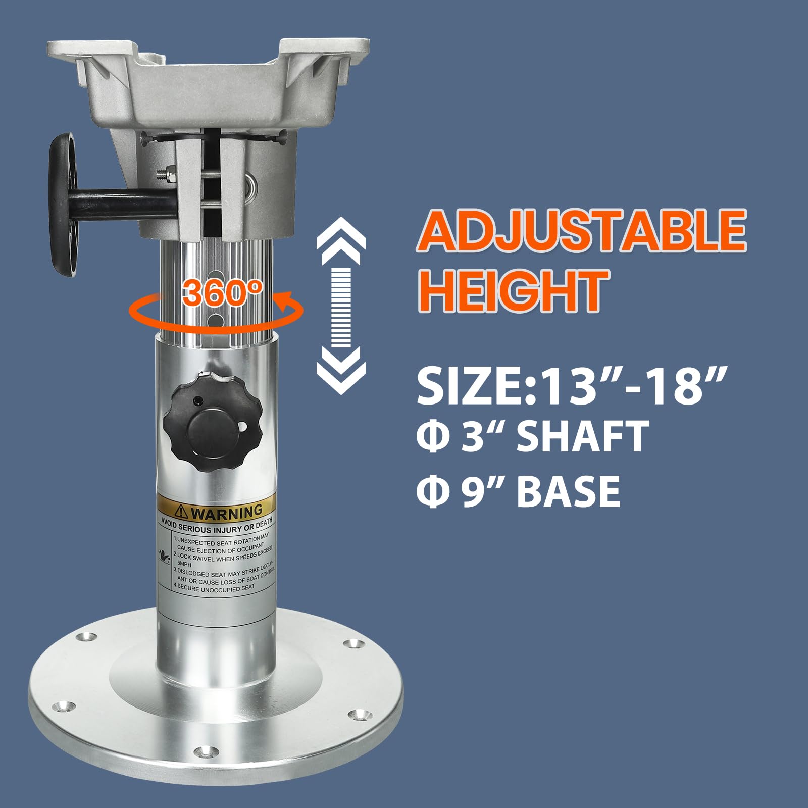 Adjustable Aluminum Boat Seat  - Fishing Boat Seat ulasan dan harga